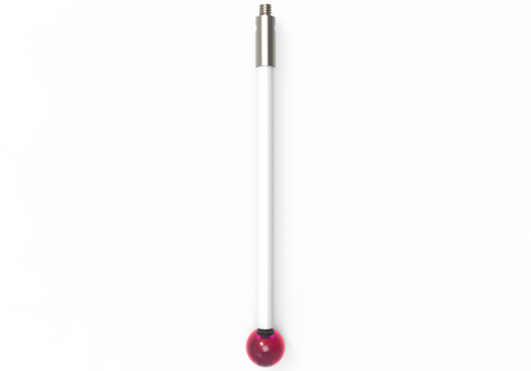 ITP Straight Styli - Type A - Ruby Ball - M2 Thread x 53mm Overall Length - TKM206003053
