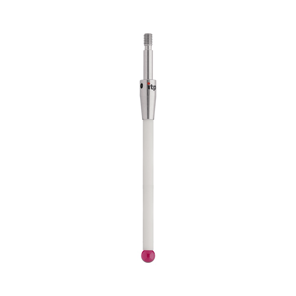 ITP Straight Styli - Other - Ruby Ball - M4 Thread x 103mm Overall Length - TKM4060S7103