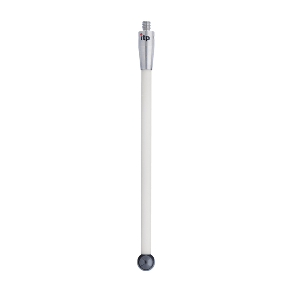 ITP Straight Styli - Type A - Silicon Nitride Ball - M4 Thread x 104mm Overall Length - TKM4S8007104