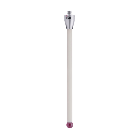 ITP Straight Styli - Type A - Ruby Ball - M5 Thread x 94mm Overall Length - TKM508012090