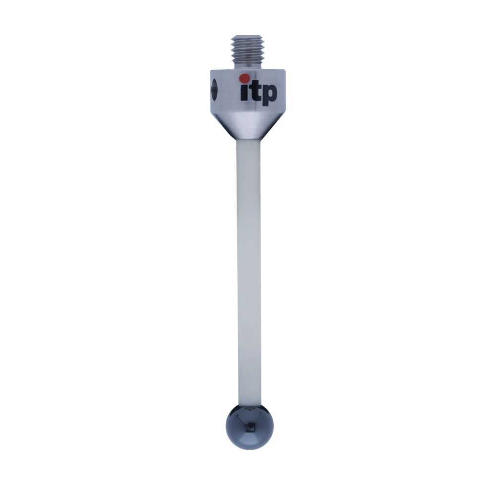 ITP Straight Styli - Type A - Silicon Nitride Ball - M5 Thread x 54mm Overall Length - TKM5S6011054