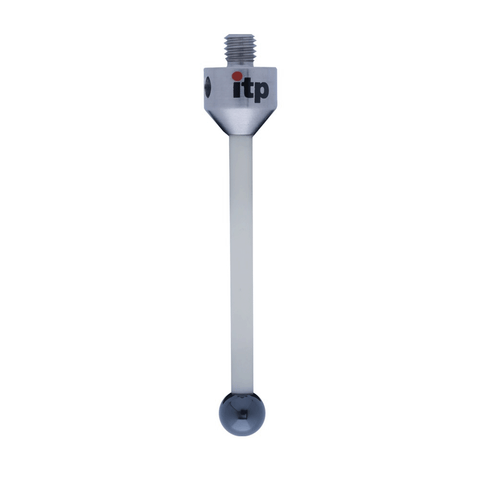 ITP Straight Styli - Type A - Silicon Nitride Ball - M5 Thread x 54mm Overall Length - TKM5S6011054