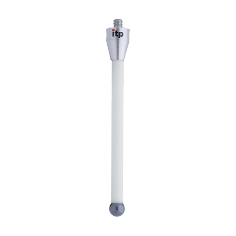 ITP Straight Styli - Type A - Silicon Nitride Ball - M5 Thread x 129mm Overall Length - TKM5S8012125