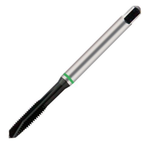 Europa Threading Tap - Spiral Point - Metric Coarse - HSS-E - Green Ring - M12 x 1.75