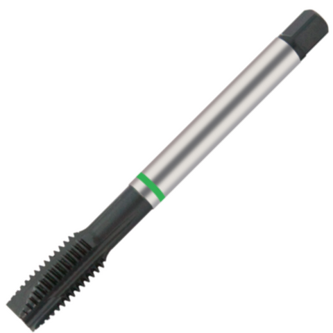 Europa Threading Tap - Spiral Point - Metric Fine - Long Reach - HSS-E - Green Ring - M4 x 0.5