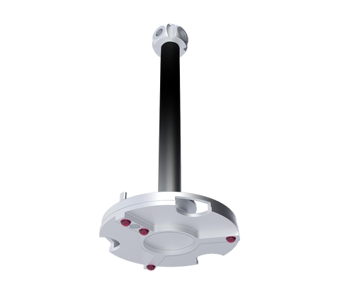 ITP Adaptor plate XXT - aluminium Base Material - M3 XXT Thread Size - TPM3MESSOTL3S