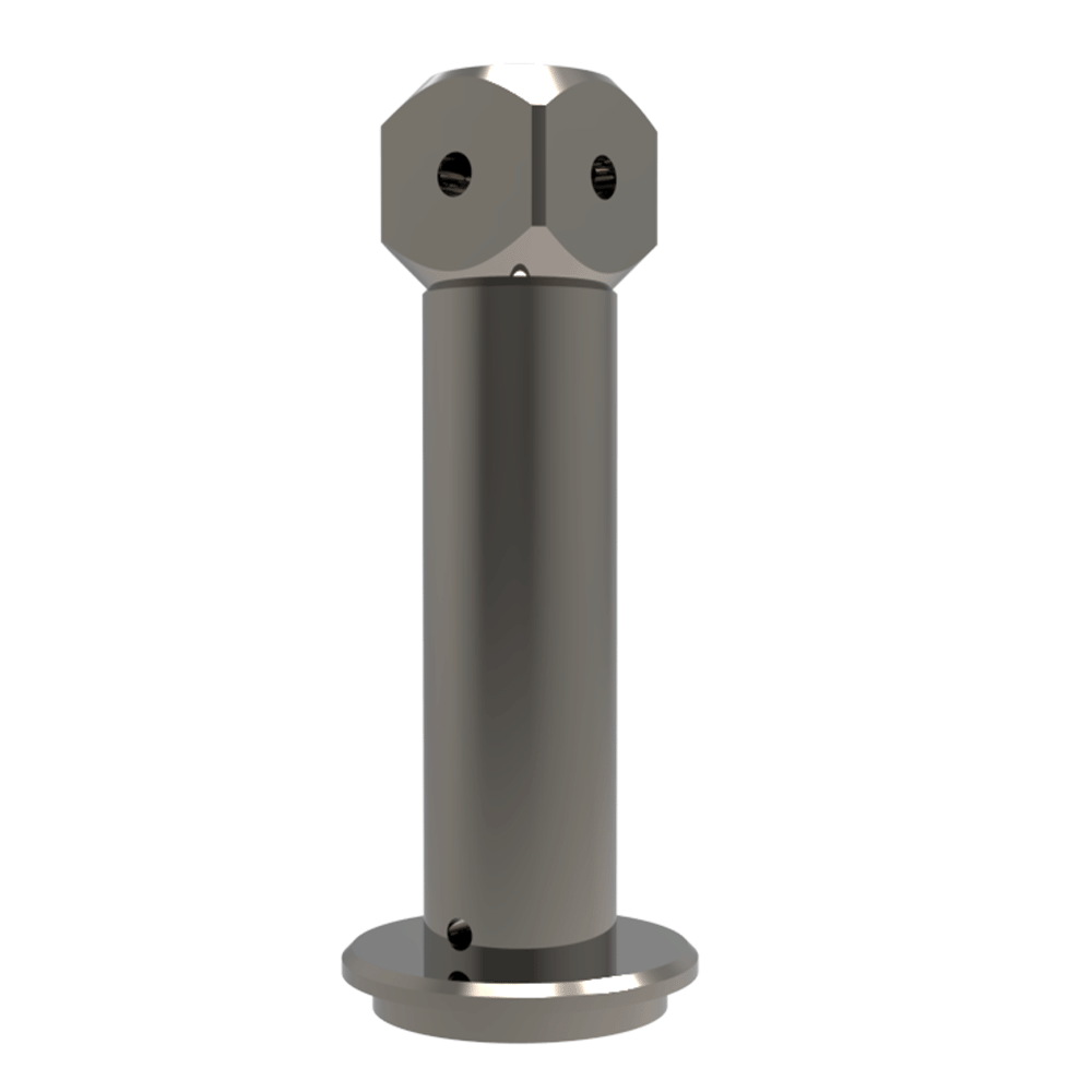 ITP Adaptor Plate Extension titanium Stem Material - M5 Thread x 106.5mm Overall Length - TVM501820060