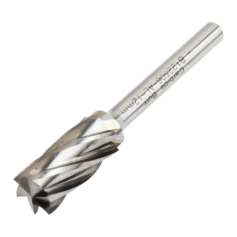 Vortex Carbide Burr Type B - Cylinder With End Cut - Aluminium Cut - 6mm Diameter
