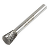 Vortex Carbide Burr Type N - Inverted Cone - Double Cut - 3mm Diameter thumbnail 1