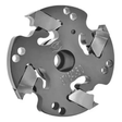 Y.T. Indexable T-Slot Cutter (3T) - Metric - 50 mm Saw Diameter for LNGT Inserts - Insert Width 1.6mm (3T2550-1.6)