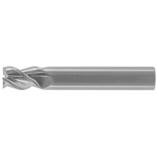 OSG Carbide 3 Flute Centre Cutting Square Edge End Mill Short Length - For Aluminium - 8mm