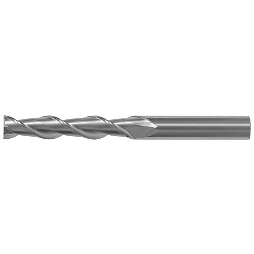 OSG Carbide Centre Cutting End Mill Square Edge Long Length - For Aluminium - 8mm