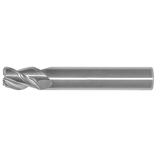 OSG Carbide 3 Flute Centre Cutting Corner Radius End Mill Short Length - For Aluminium - 6mm x R0.3