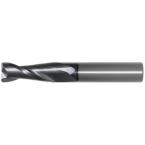 OSG Carbide 2 Flute End Mill Corner Radius TiAlN Coated - Regular Length Centre Cutting For General Applications - 8mm x R1.25