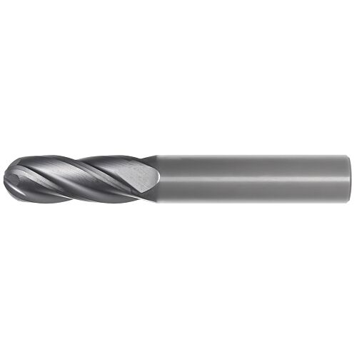 OSG Carbide 4 Flute End Mill Ball Nose Diamond Coated - Regular Length For Plastic & Graphite - 7mm