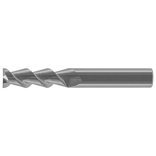 OSG 55° Helix Endmill Square Edge - Centre Cutting Long Length - 4mm