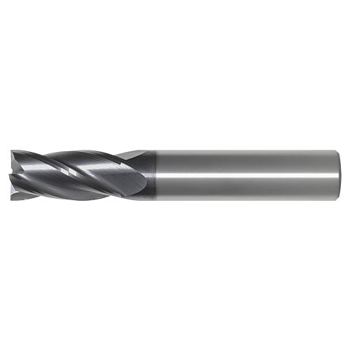 OSG Carbide 4 Flute End Mill Square TiAlN Coated - Regular Length Centre Cutting For General Applications - 10mm