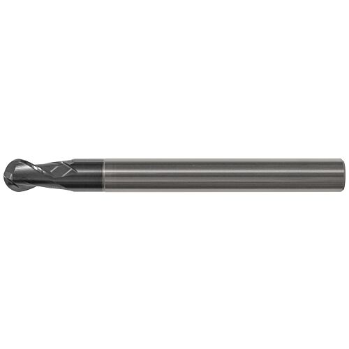 OSG Carbide 2 Flute Ball Nose End Mill - Regular Length - For Titanium & Difficult Applications - 12mm