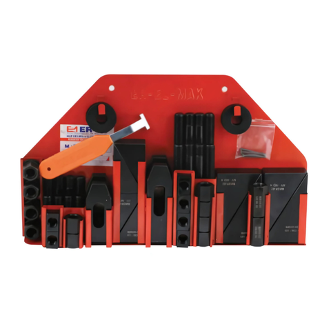 ER-EL Clamp Kit With Serrated Blocks 52 Piece 2010 Series - M10x1.5 (12mm)