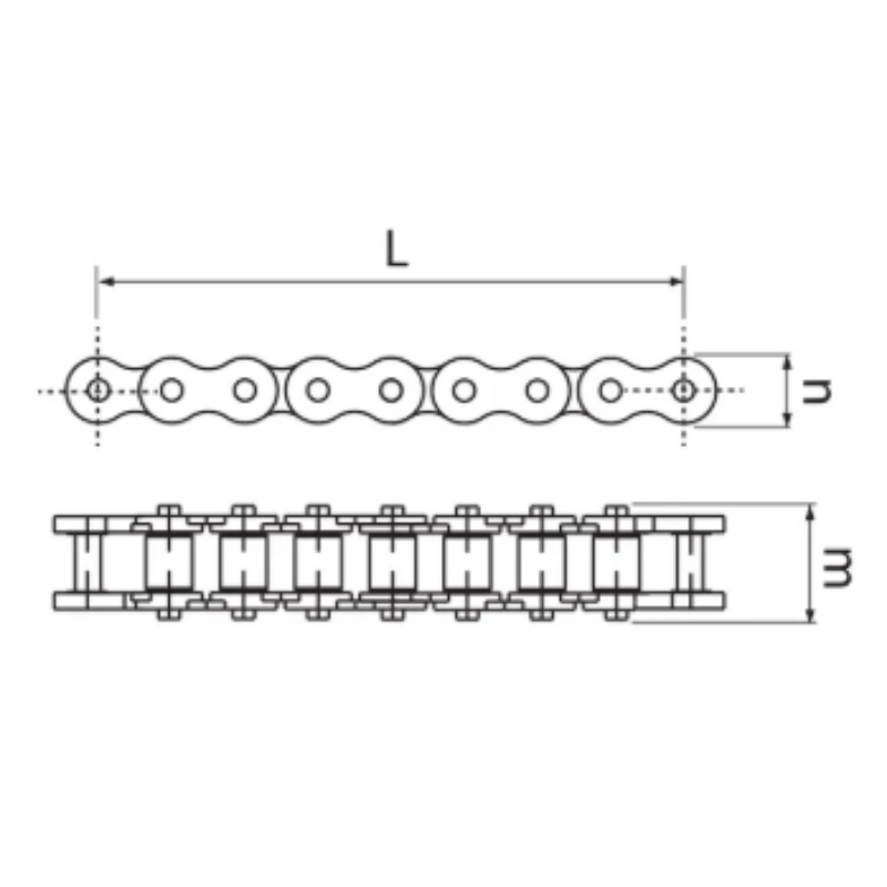 ER-EL Fixture Chain Kit - 14-18mm T-Slot - 250mm