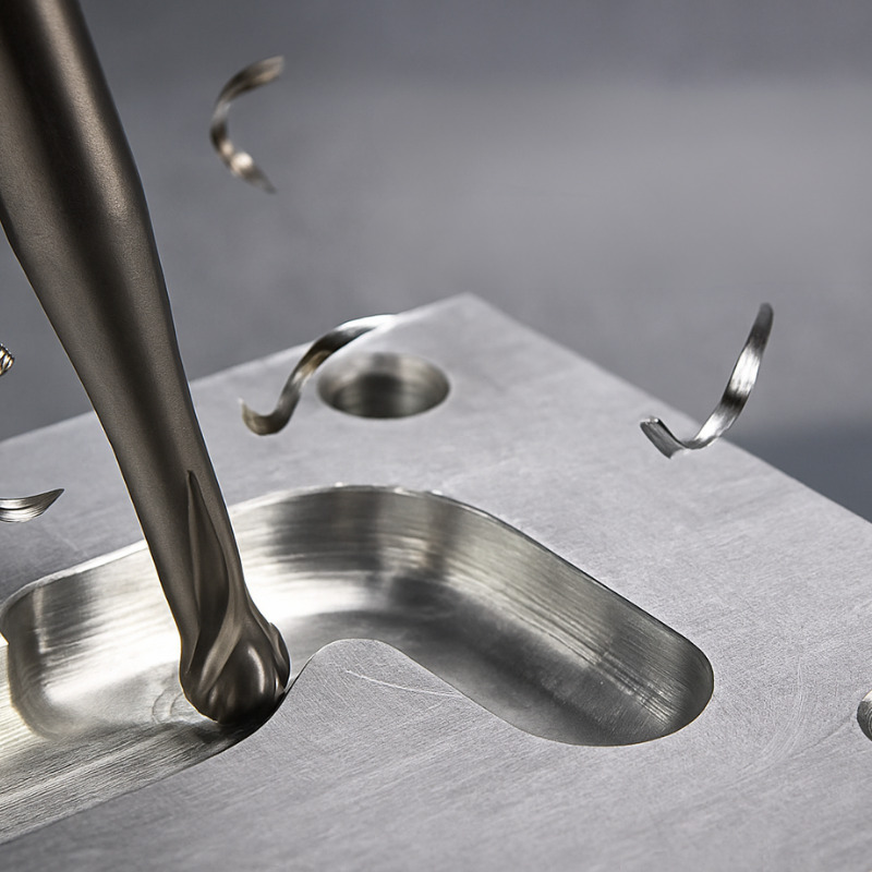 Vortex Lollipop Cutters - Carbide Ball Nose For Steels & Exotics - 3mm x 30mm x 9mm