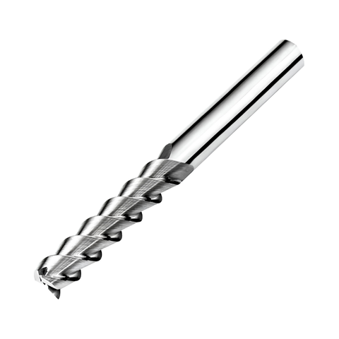 Vortex 3 Flute Square Edge Long Length