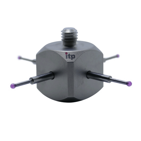 ITP Star Styli - Type U - Ruby Ball - M5 Thread x 7.5mm Measuring Length - WTM502015045