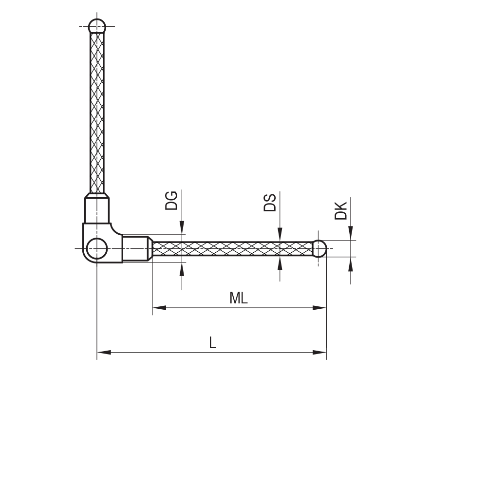 ITP Star Styli - Others - Silicon Nitride Ball - M3 XXT Thread x 11mm Measuring Length - SCM3S3005020/90°