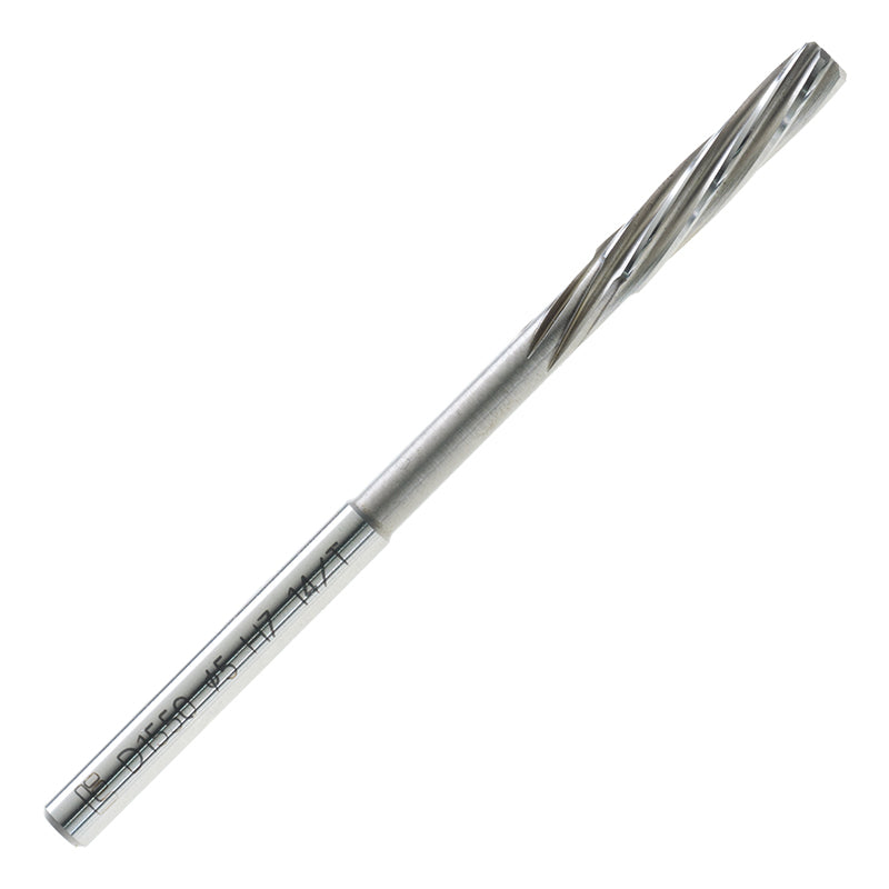 Toolex Reamer - Spiral Flute - Straight Shank - Standard Length - HSS-E - H7 - 2.5mm