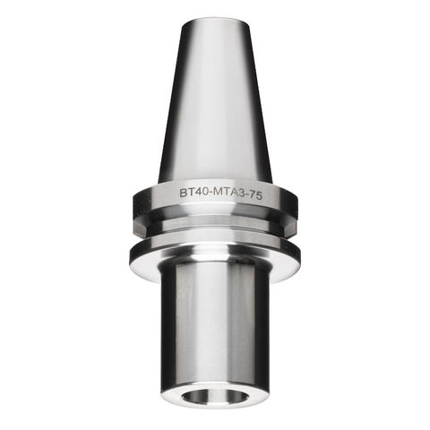 Omega Products BT40 Morse Taper Adaptor - MTA1 - 20,000 RPM - G2.5 - 50mm Gauge Length