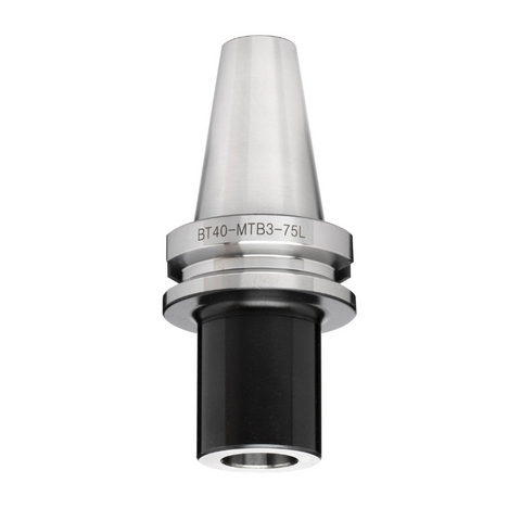 Omega Products BT40 Morse Taper Adaptor With Drawbar Thread - MTB1 - 15,000 RPM - G6.3 - 45mm Gauge Length