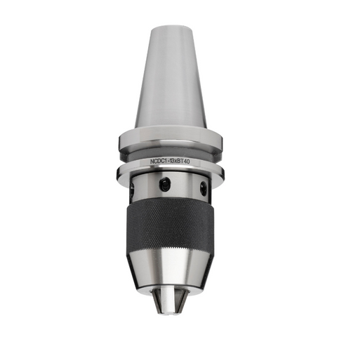 Omega Products BT40 Drill Chuck NCDC High Accuracy - 1mm - 13mm Capacity - 105mm Gauge Length