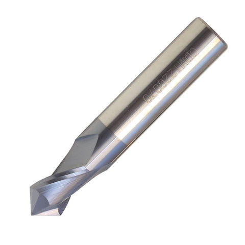 Vortex Drill Mill - Carbide TiAlN Coated Multi Function Mill Tool - 10mm
