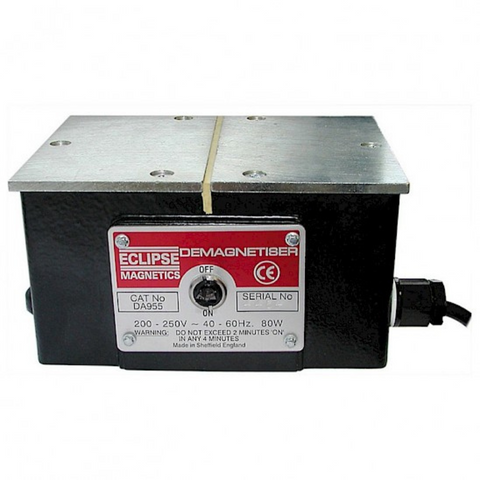 Eclipse Magnets Table-top Demagnetiser w/UK Plug 230V