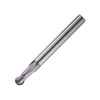 Widin Carbide End Mill - Ball Nose - 2 Flute - 1mm x 4mm Shank Dia thumbnail 1