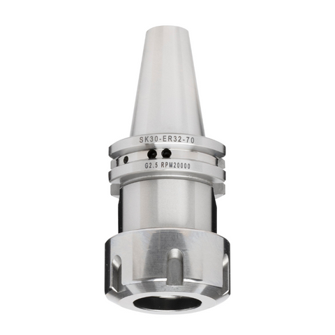 Omega Products DV30 ER Collet Chuck ER32 - 20,000RPM - G2.5 - DIN69871 - 70mm Gauge Length