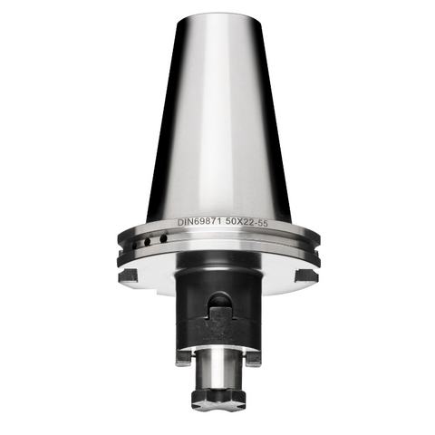 Omega Products DV50 Combi Shell Mill Arbor - 16mm - DIN69871 - 15,000RPM - G6.3 - 55mm Gauge Length