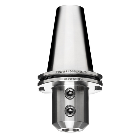 Omega Products DV50 End mill Holder - 12mm Bore Size - 25,000RPM - G2.5 - 160mm Gauge Length - Form AD/B