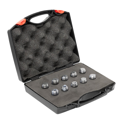 Omega Products ER16 Collet Set Standard Precision - 10 Micron Run-Out - 10 Pieces