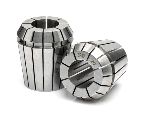 Omega Products ER40 Collet Standard Precision - 10 Micron Run-Out - 26mm - 25mm