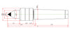 Widin Live Centre - Economical - Carbide Tipped - Minimized Body For Less Interference - HDSC Type - NO.3 thumbnail 2