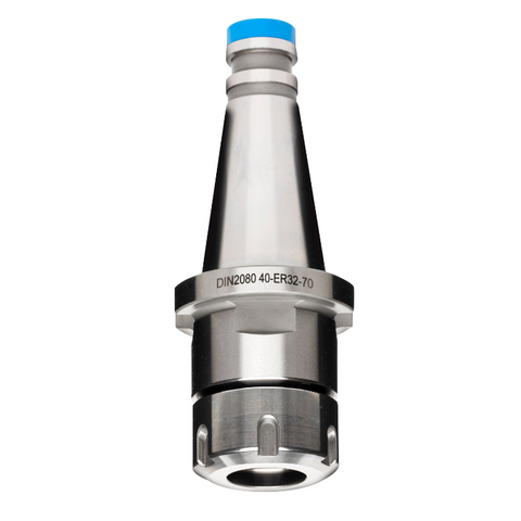 Omega Products DIN2080 ISO40 ER Collet Chuck ER16 - M16 Thread - 15,000RPM - G6.3 - 70mm Gauge Length