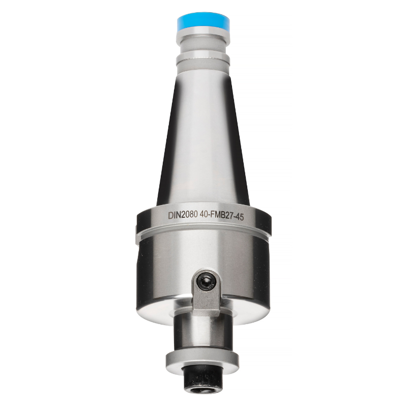 Omega Products DIN2080 ISO40 Face Mill Arbor - M16 Thread - 15,000RPM - G6.3 - 27mm - 100mm Gauge Length