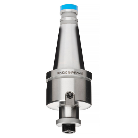 Omega Products DIN2080 ISO40 Face Mill Arbor - M16 Thread - 15,000RPM - G6.3 - 27mm - 45mm Gauge Length