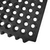 Work Well Mats Heavy Duty Rubber Interlocking Tile - Link-Tile Open Top - 910x910x16mm (BK/NA) thumbnail 1