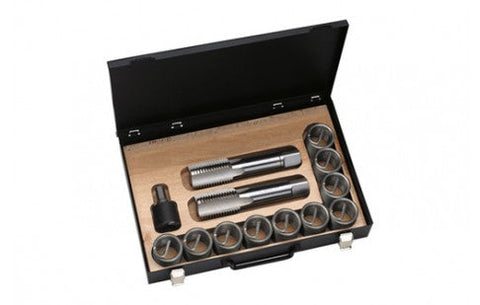 Vcoil STI-Taps Thread Repair Kit, set of 2pcs Wire Thread Inserts 1.5D - M33x3.5