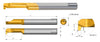 Carmex Carbide Tiny Tool - Full Radius Grooving - MKR - BMK Grade - 4.1mm Minimum Diameter x 1mm Groove Width - 10mm Reach thumbnail 2