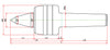 Widin Live Centre - Heavy Lathe - Minimizes Bite Interference - NCPB Type - NO.3 thumbnail 2