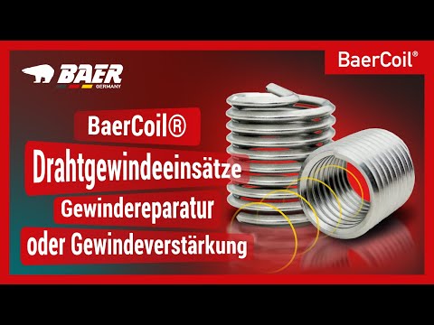 Baer Heli Coil Tap - Wire Thread Insert - Bottoming Tap (STI) - Metric - M18 x 1.5