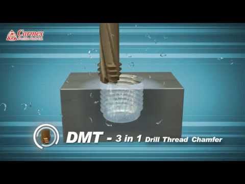 Carmex Thread Mills Carbide Multifunction - Metric - M4 x 0.7 - MT7